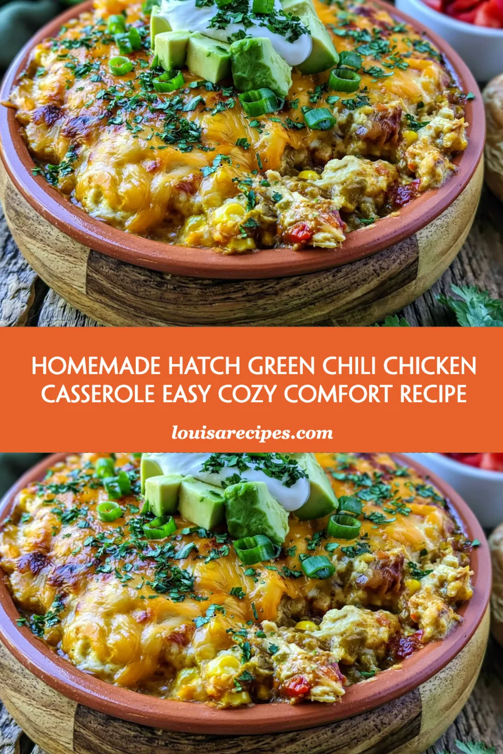 Cozy Up with Homemade Hatch Green Chili Chicken Casserole: Easy Comfort Food Recipe!