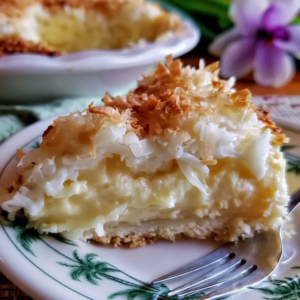 Indulgent Old-Fashioned Coconut Cream Pie Recipe