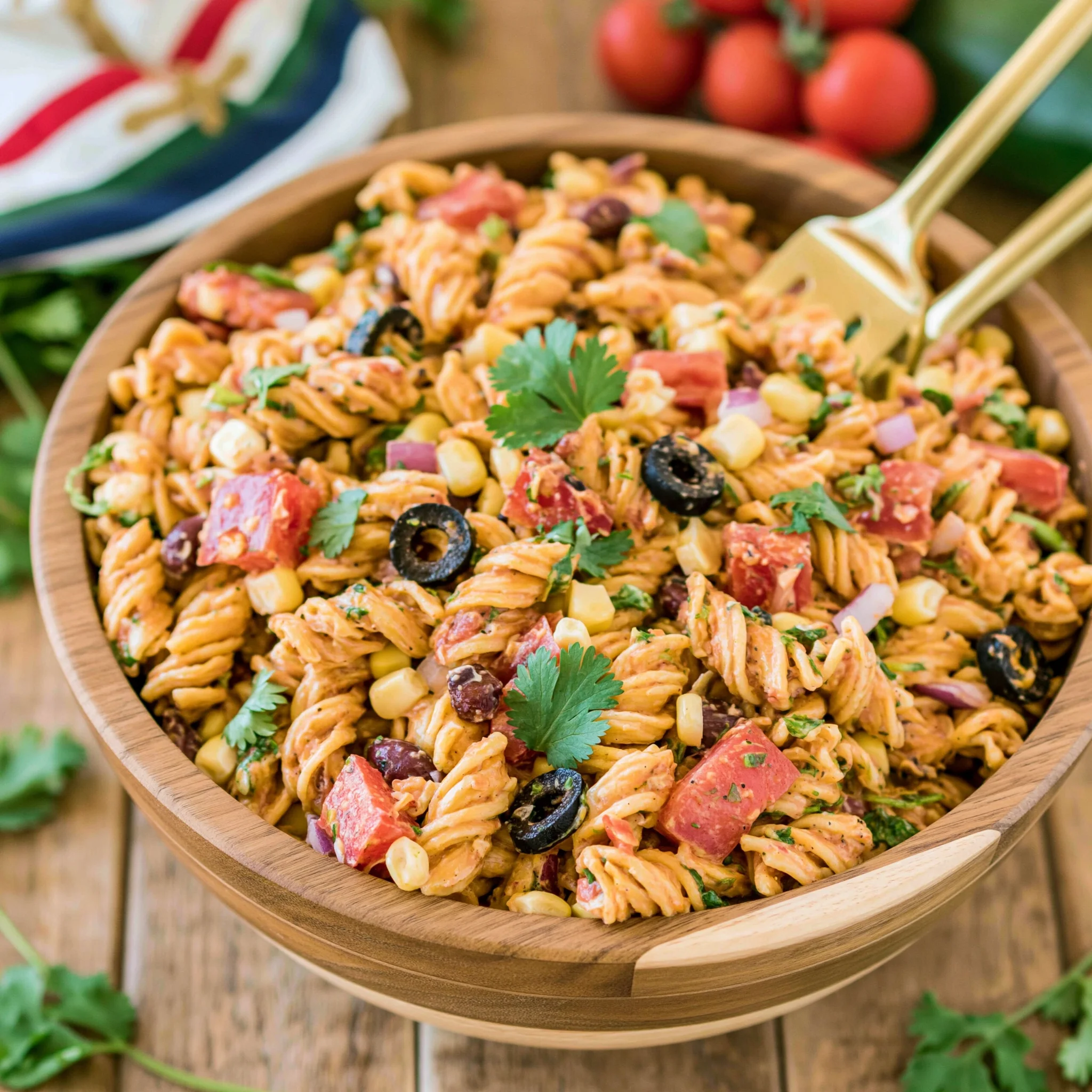 Mexican Pasta Salad Recipe (Fresh and Flavorful!)