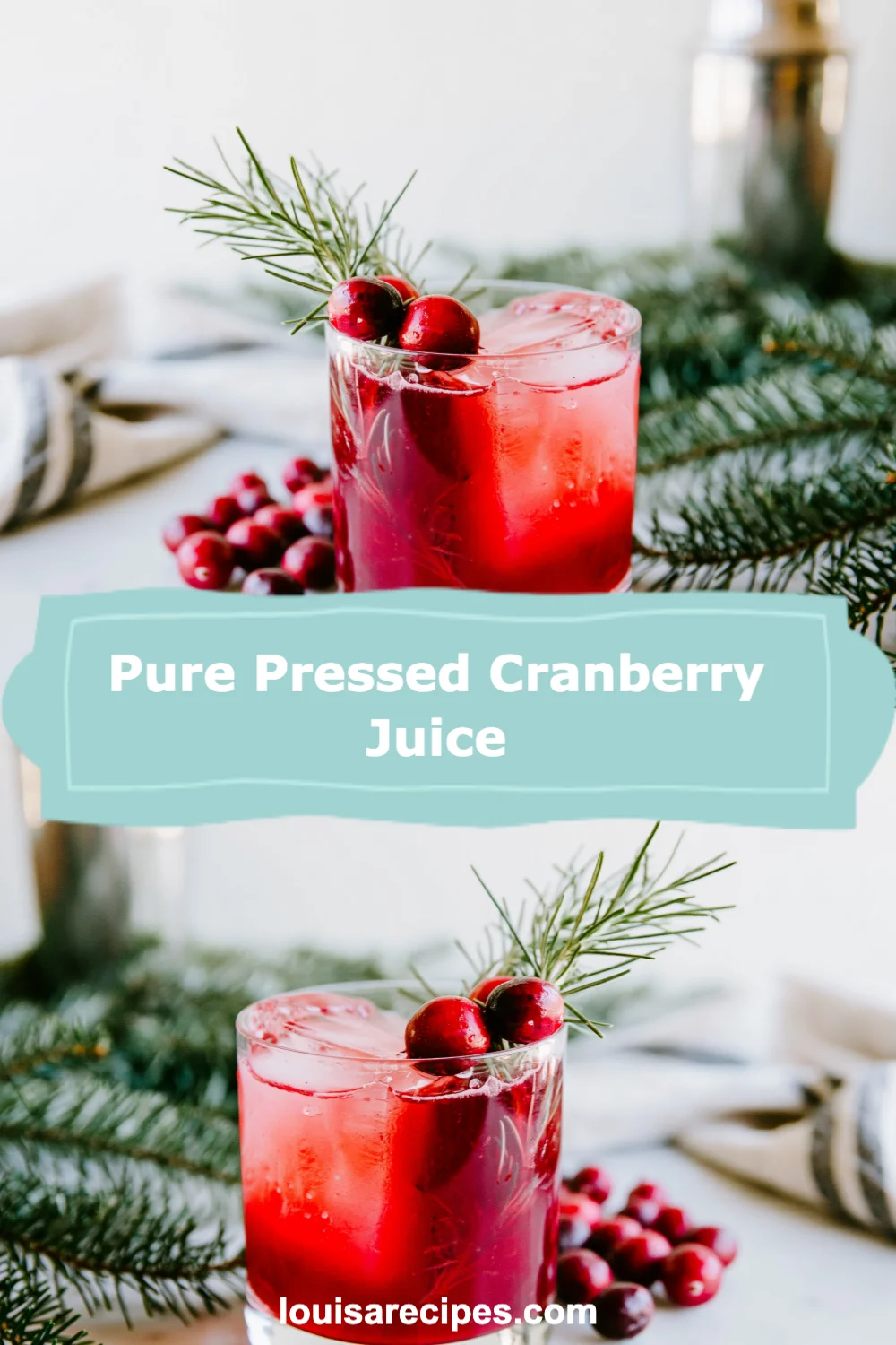 Delicious Pure Pressed Cranberry Juice Recipe for a Refreshing Homemade Drink!