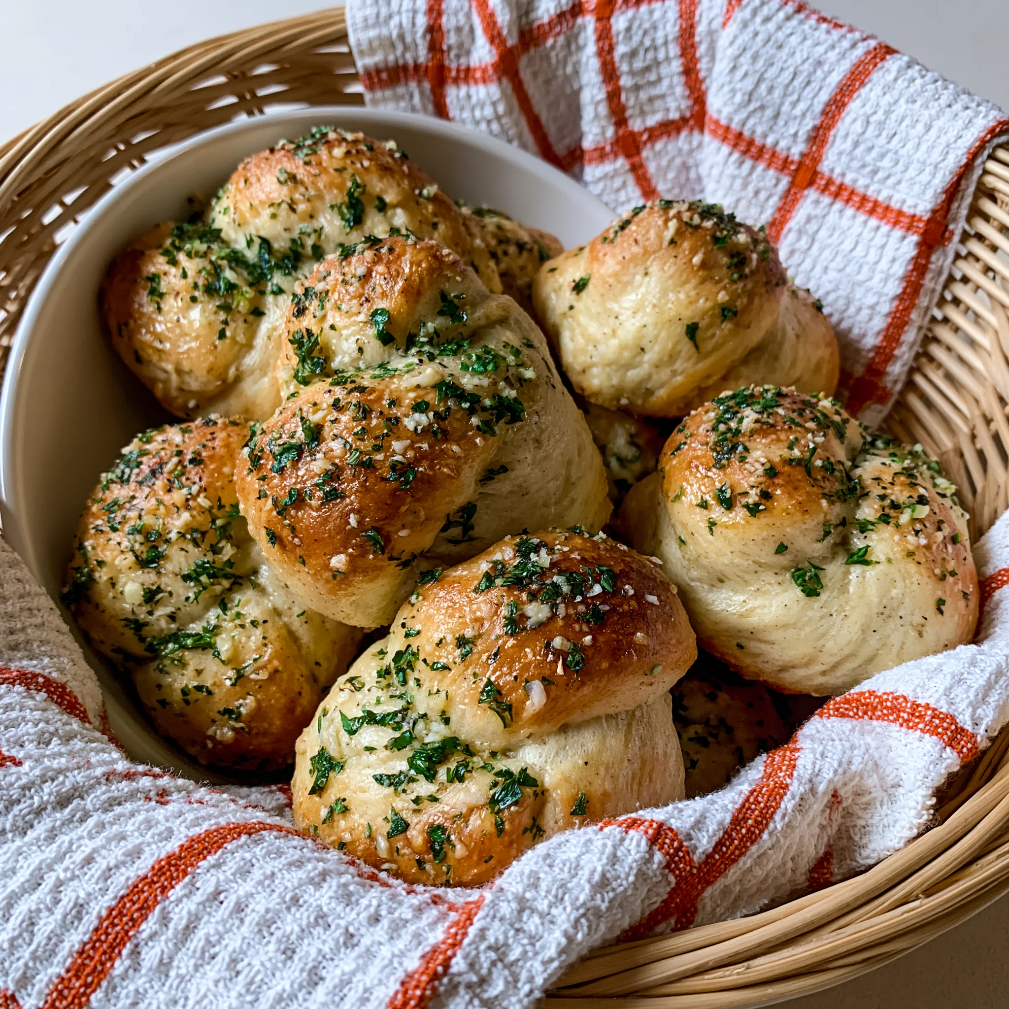 Quick Sourdough Discard Garlic Knots Recipe