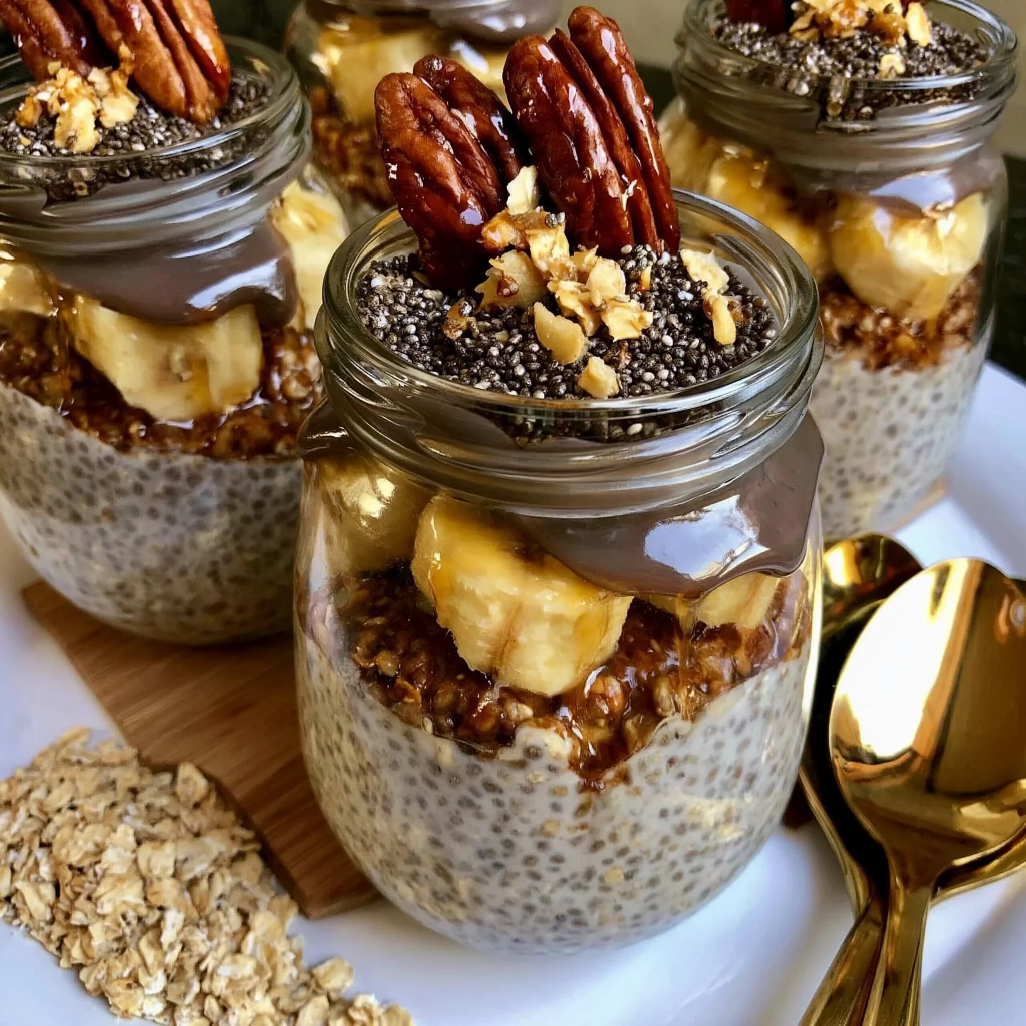Vegan Overnight Chia Oat Pudding Recipe (Easy Healthy Meal Prep!)