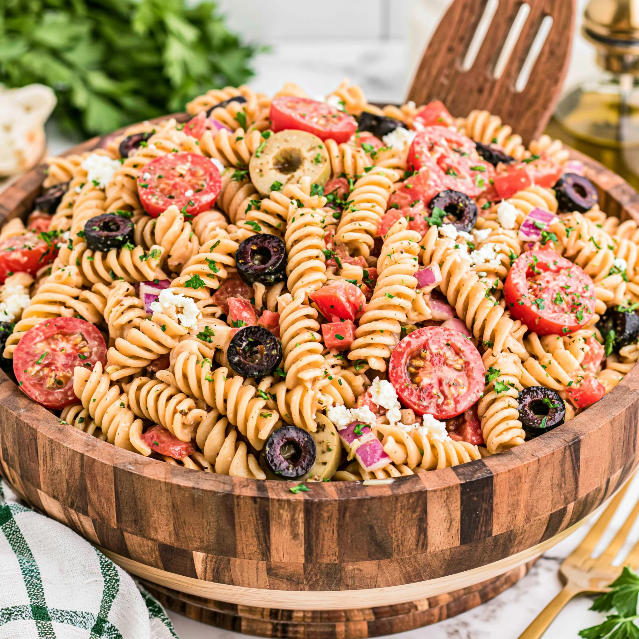 Vibrant Homemade Pasta Salad Recipe