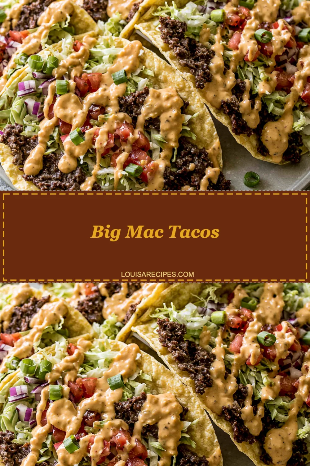 Big Mac Tacos: The Ultimate Fusion Recipe You Need to Try!