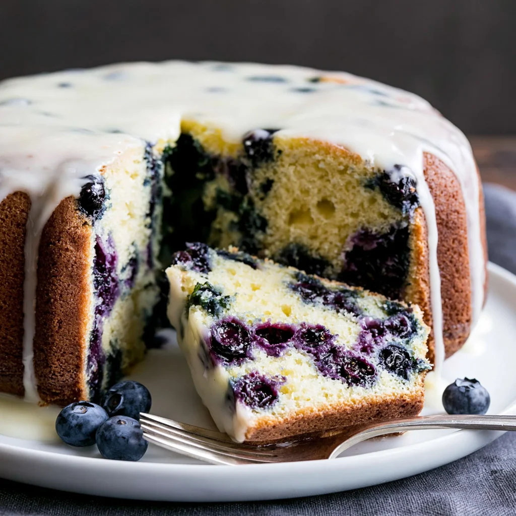 Blueberry Lemon Yoghurt Cake Recipe (Deliciously Moist!)