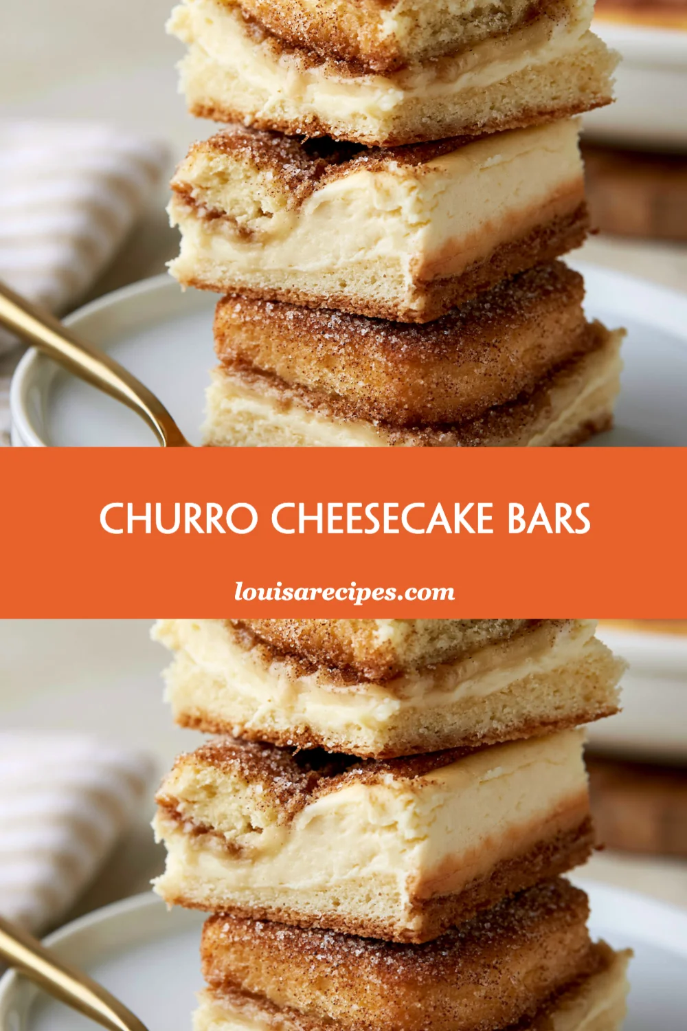 Irresistible Churro Cheesecake Bars Recipe You Need to Try Today!