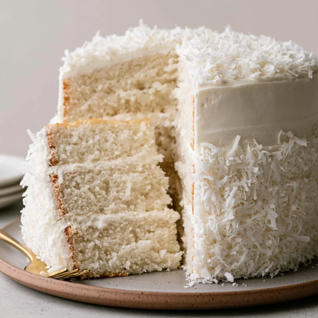 Coconut Cloud Cake Recipe (Light and Fluffy Delight)