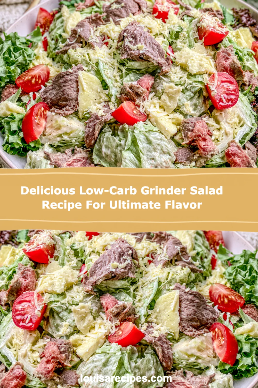 Delicious Low-Carb Grinder Salad Recipe for Ultimate Flavor You'll Crave Every Bite!