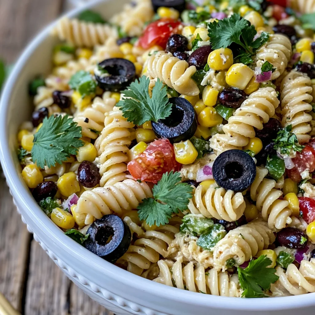 Flavor-Packed Southwest Pasta Salad Recipe