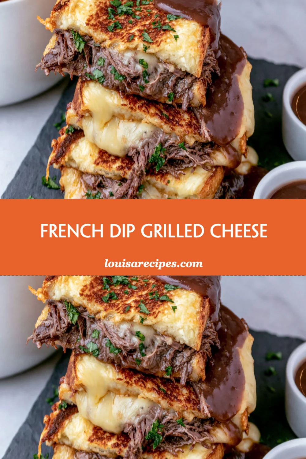 Delicious French Dip Grilled Cheese Recipe with Savory Dipping Broth You Must Try!