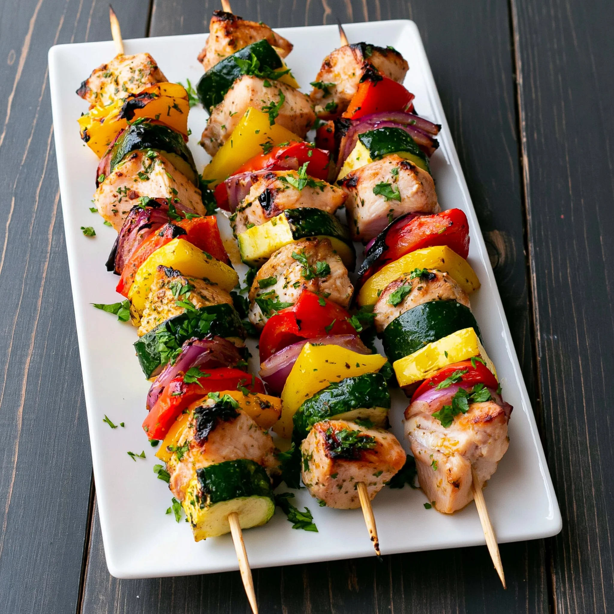 Grilled Chicken Kabobs Recipe (Perfect for Summer!)