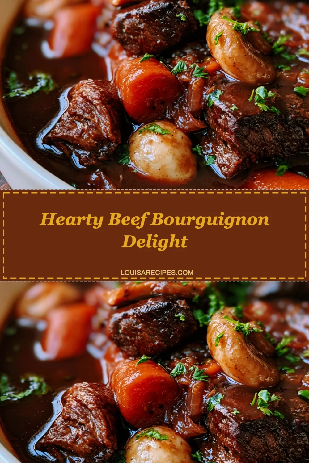 Hearty Beef Bourguignon Delight: A Cozy Classic That Will Warm Your Soul