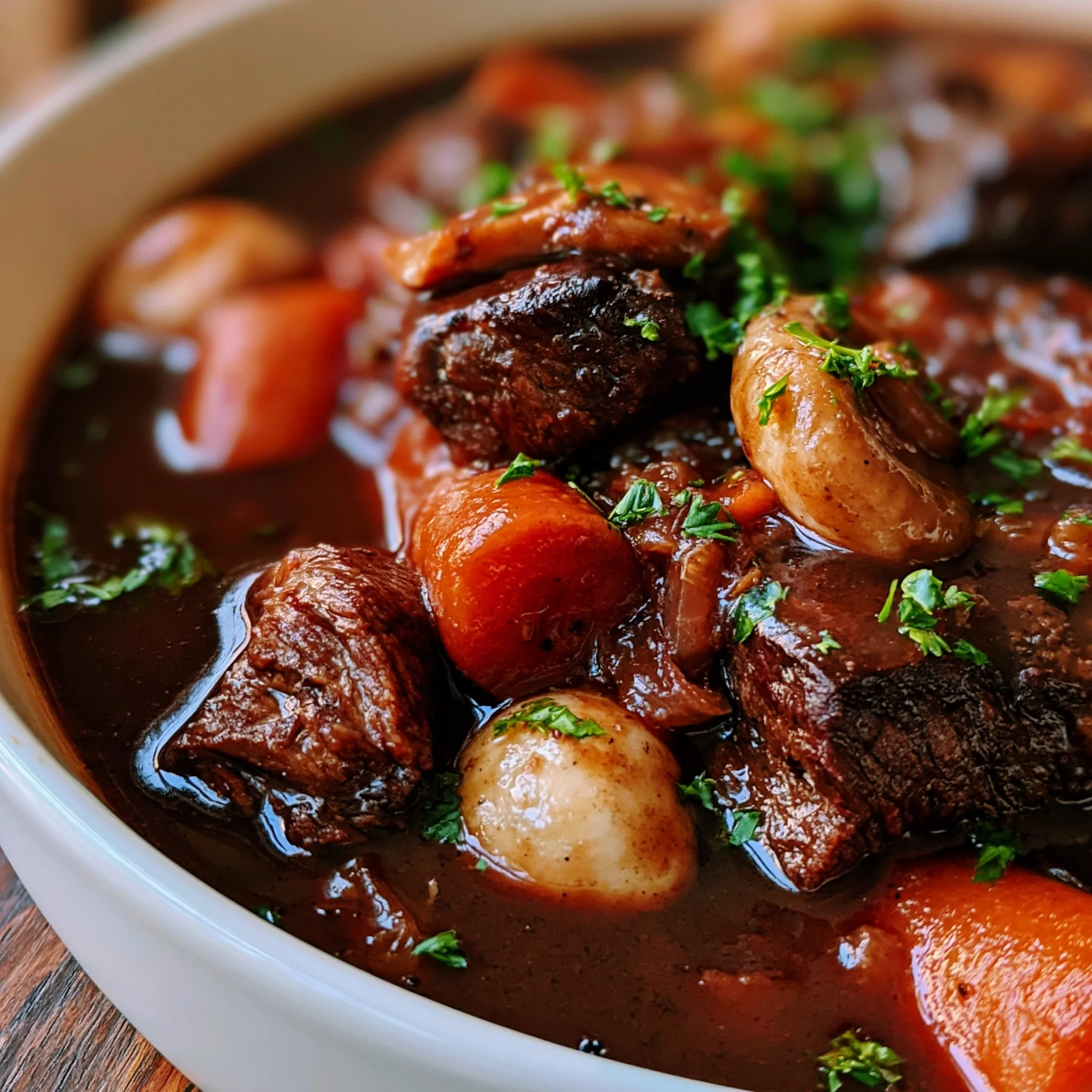 Hearty Beef Bourguignon Recipe (Comfort Food Classic)
