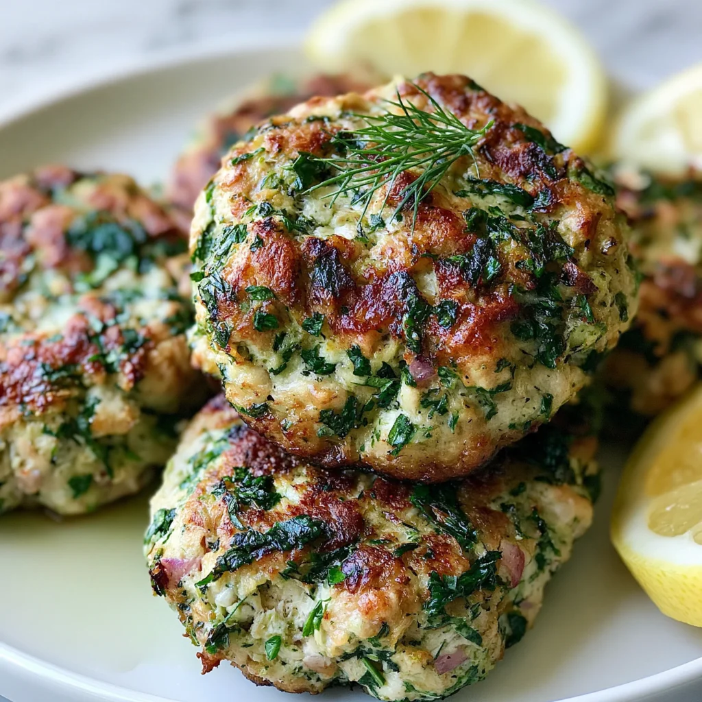 Mediterranean Herb-Infused Turkey Patties Recipe