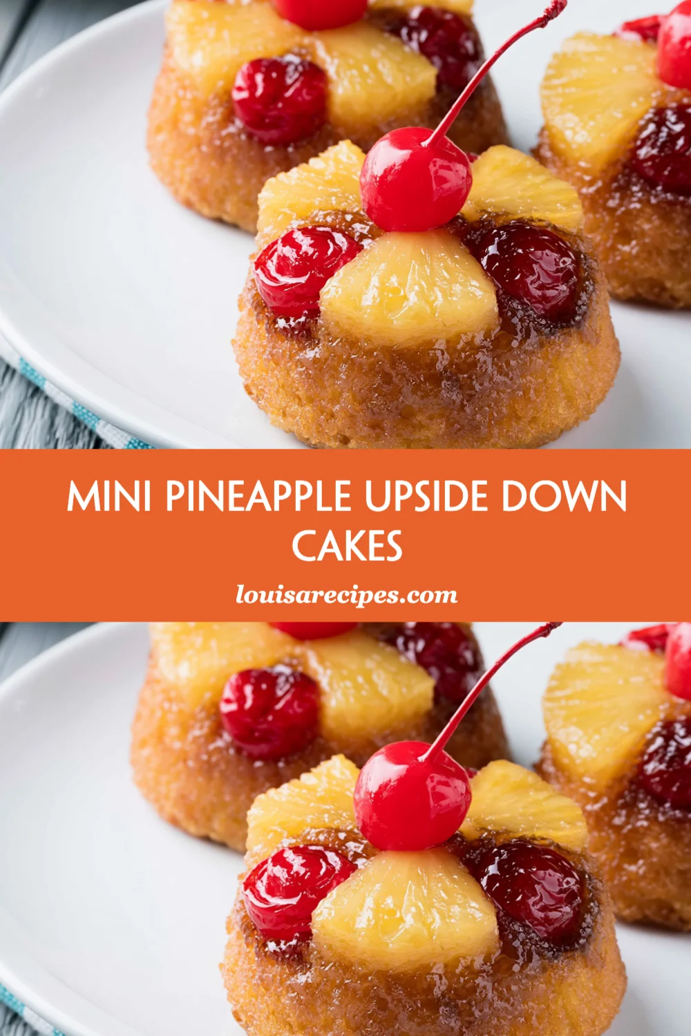Delightful Mini Pineapple Upside Down Cakes to Brighten Your Dessert Table!