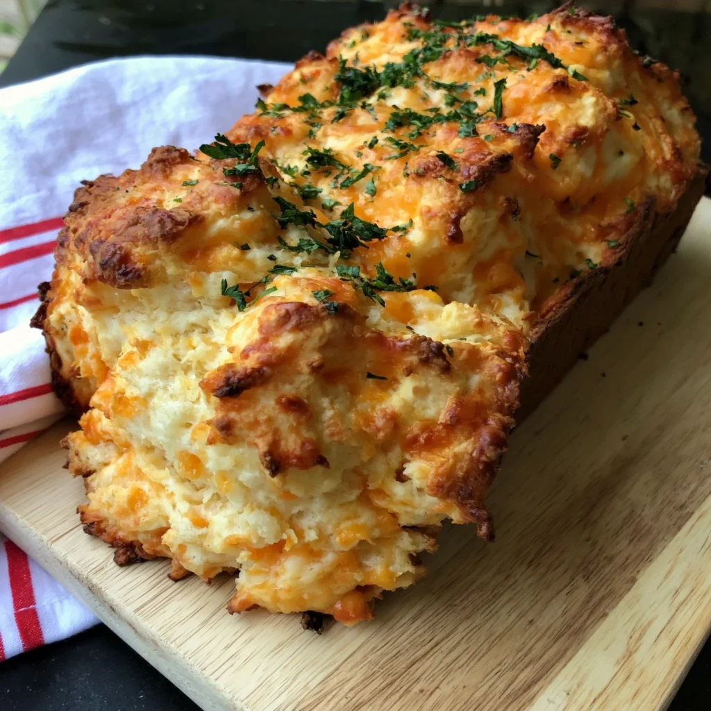 Red Lobster Cheddar Bay Biscuit Loaf Recipe (Irresistibly Cheesy!)