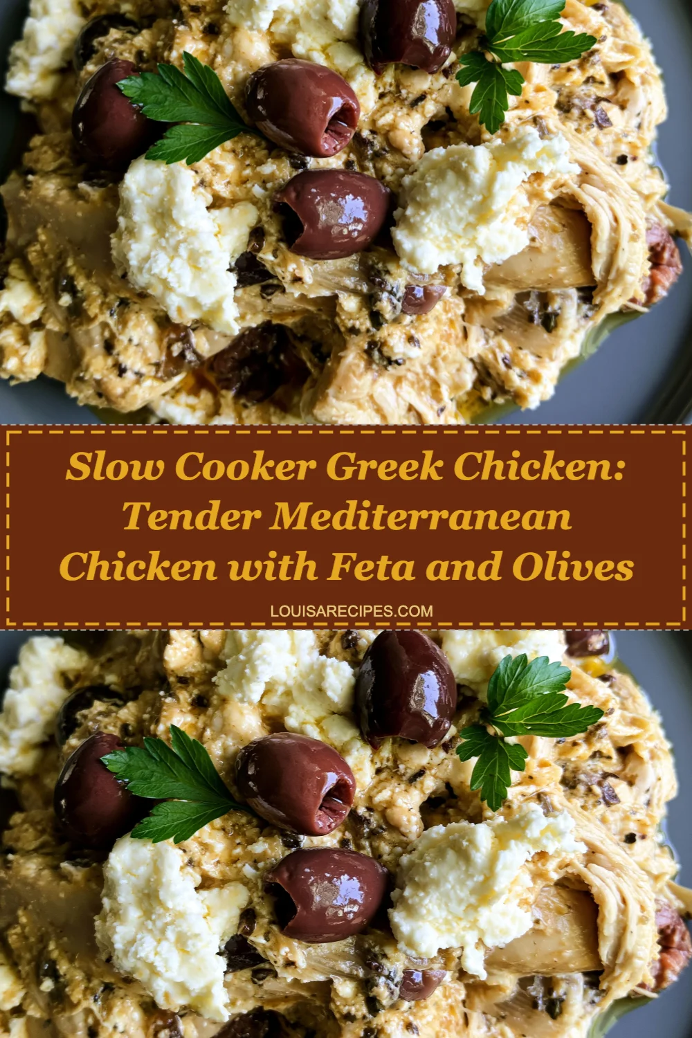 Slow Cooker Greek Chicken: Easy Mediterranean Recipe with Feta and Olives You Must Try!